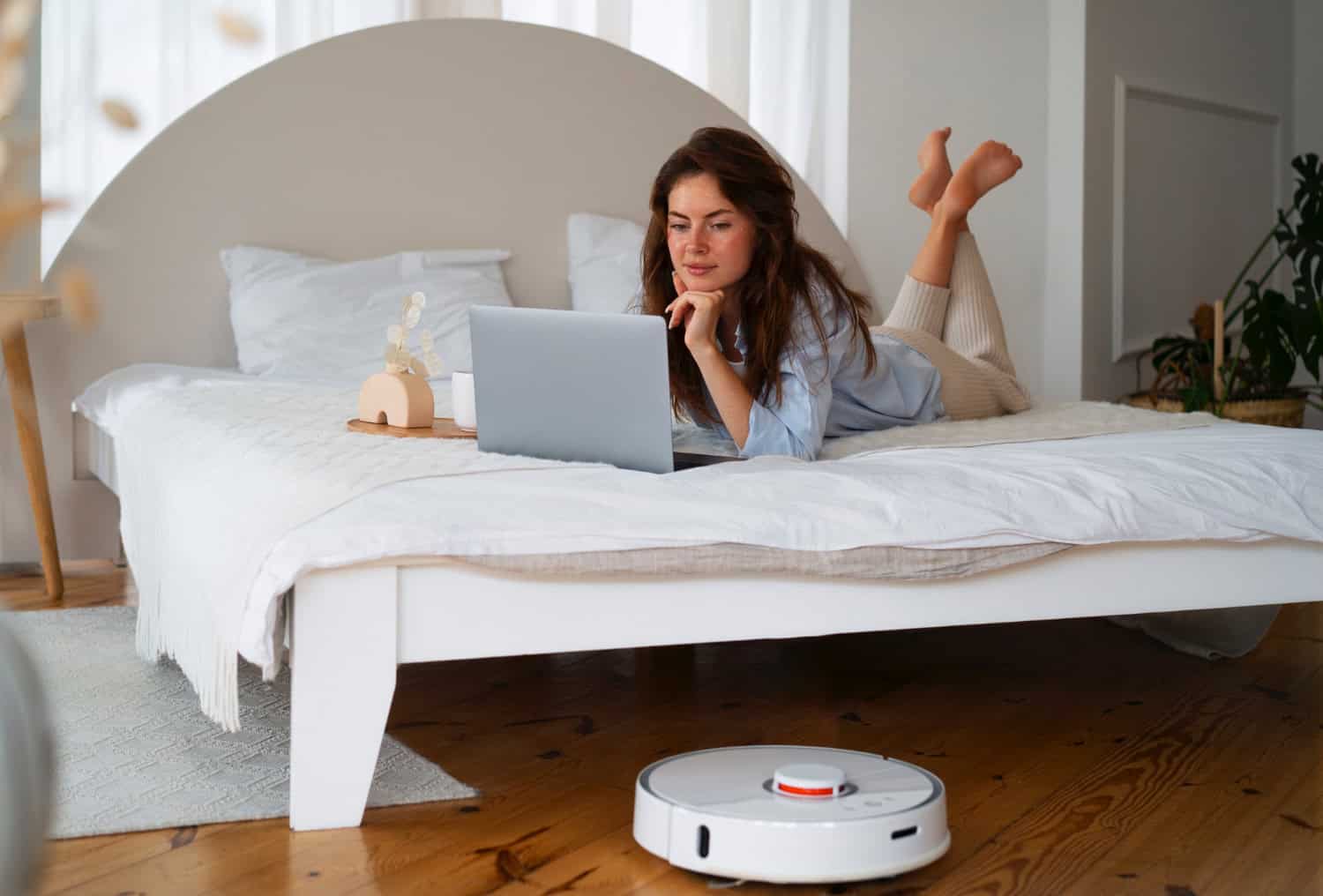Robotstofzuiger ging onder mijn bed