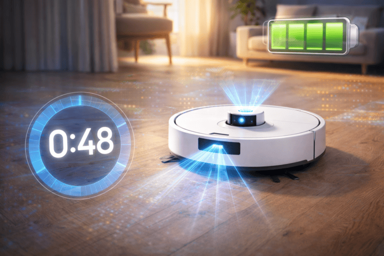 Hoe lang duurt het stofzuigen met een robotstofzuiger?