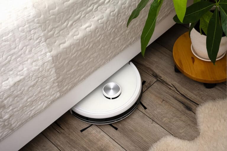 Robotstofzuiger loopt vast