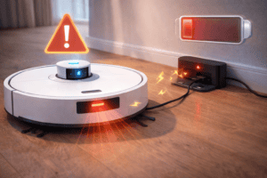Wat te doen als je robotstofzuiger niet meer laadt?