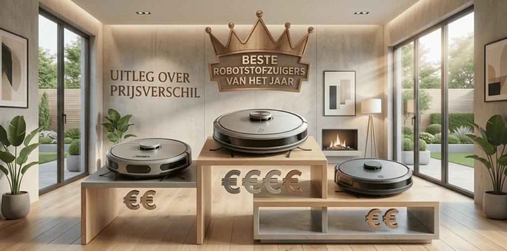 Budgetverschil robotstofzuigers