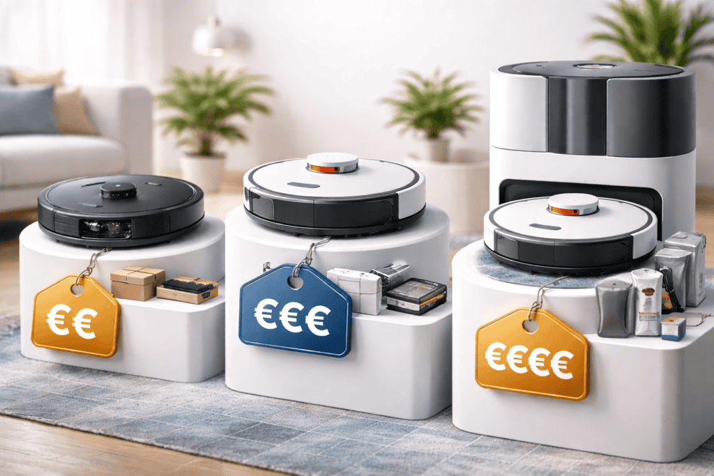 Prijsverschillen robotstofzuigers