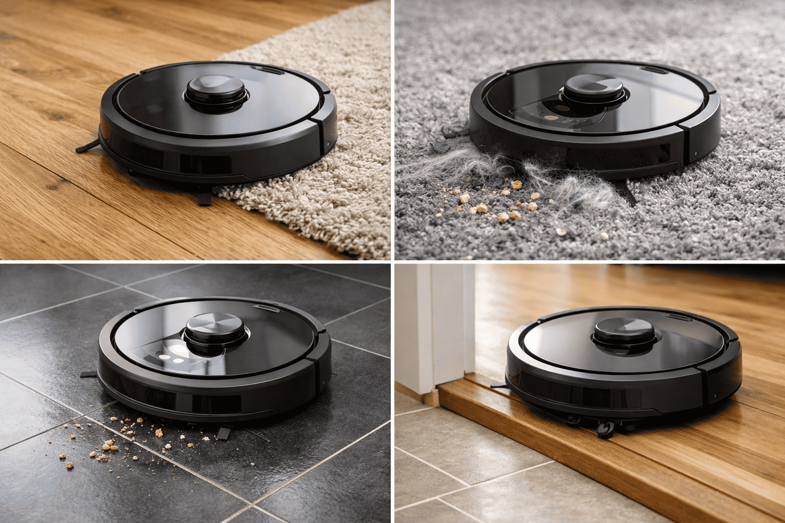 Reinigt de robotstofzuiger alle soorten vloeren?